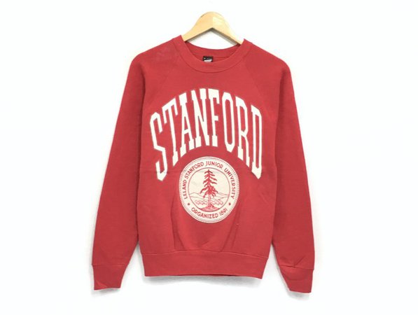 Vintage Stanford University Crewneck Sweatshirt Big Print | Etsy