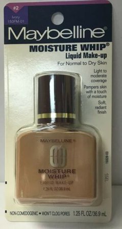 Maybelline Moisture Whip Liquid Makeup - IVORY # 2 41554541311 | eBay
