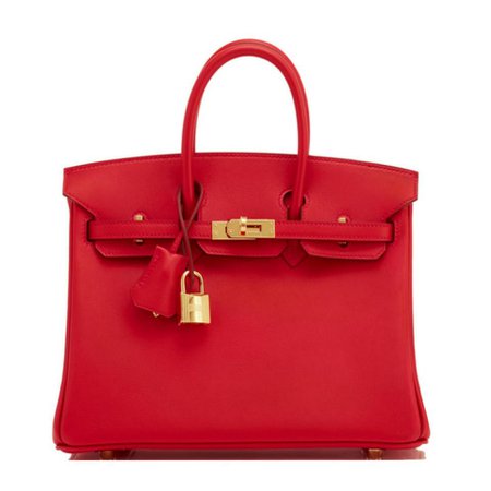 hermès bag red