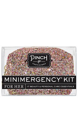Pinch Provisions Glitter Bomb Minimergency Kit in Rose Gold | REVOLVE