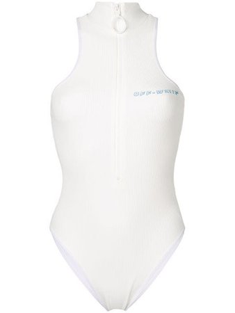 Off-White Logo Bodysuit - Farfetch
