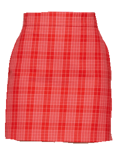 msgm red skirt