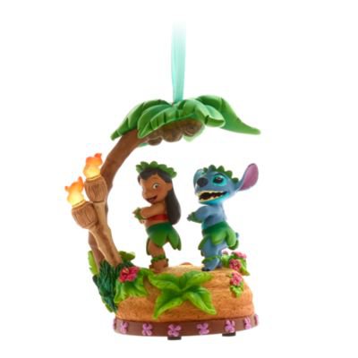 Disney Store Lilo and Stitch Singing Hanging Ornament | shopDisney