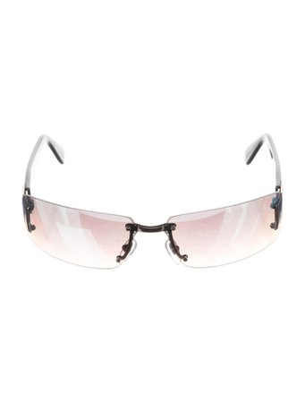 Bvlgari Shield Gradient Sunglasses - Green Sunglasses, Accessories - BUL45117 | The RealReal