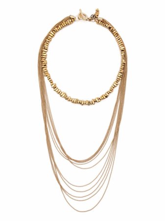 Fabiana Filippi multi-layered chain necklace - FARFETCH