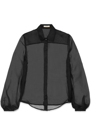 MATIN | Silk-organza shirt | NET-A-PORTER.COM