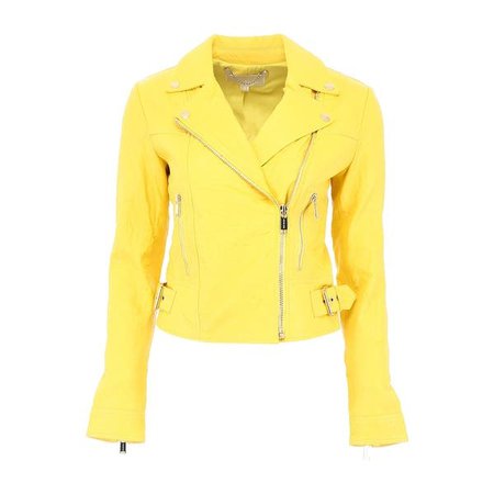 Google Image Result for https://ak1.ostkcdn.com/images/products/is/images/direct/928956936fb6140c902861eba761a79150493c9e/Michael-Kors-Womens-Jacket-Sunshine-Yellow-Size-XS-Motorcycle-Leather.jpg?impolicy=medium
