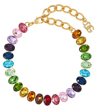 Dolce & Gabbana Crystal-embellished necklace