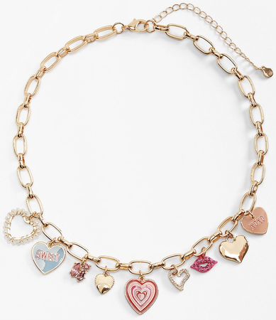 Valentines Day Charm Necklace
