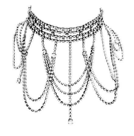 statement necklace (silver)
