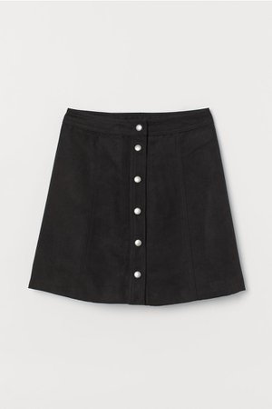 A-line skirt - Black - | H&M GB