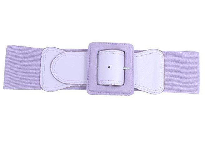 Lavender Wide Belt 1