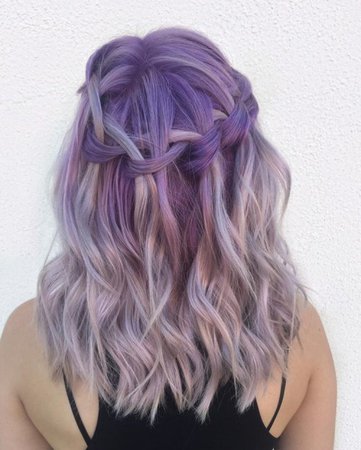 Lilac Ombre Hair