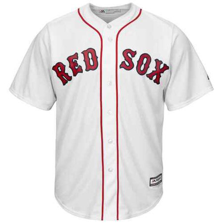 Boston Red Sox White Home Jersey by Majestic