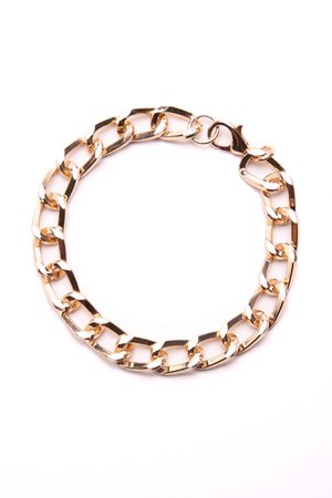 Fashion Nova Ashe Chain Bracelet - Gold