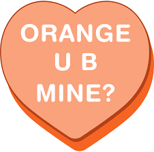 be mine text in orange - Google Search