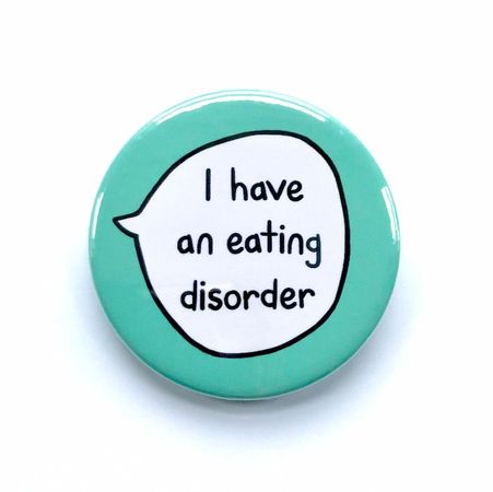 I have an eating disorder || sootmegs.etsy.com