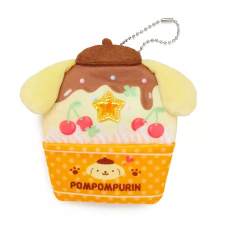 Pompompurin Cupcake Keychain (Pocket Pals Series)