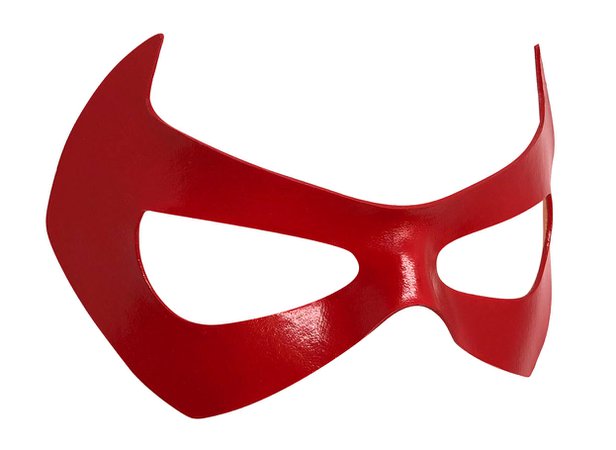 red domino mask