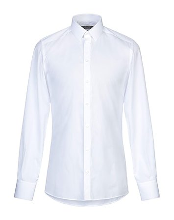 Dolce & Gabbana Solid Color Shirt - Men Dolce & Gabbana Solid Color Shirts online on YOOX United States - 38882879SX