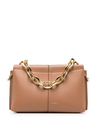 Wandler chain-link Strap Leather Tote Bag - Farfetch