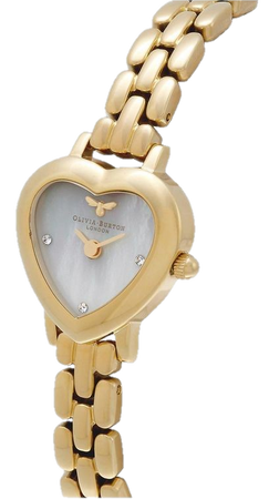 Golden Heart Watch