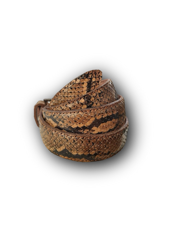 Snake skin belt, real snake leather Etsy accessories