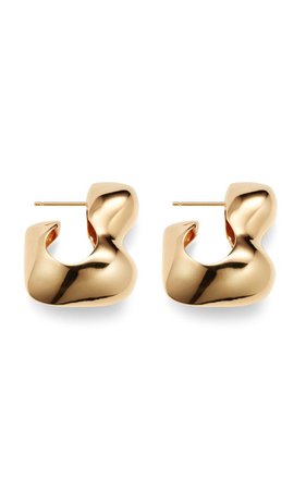 Gold Bubble 18k Gold Vermeil Earrings By Agmes | Moda Operandi