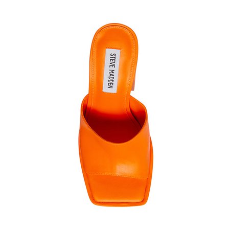 TRIXIE Orange Sandals | Women's Orange Designer Sandals – Steve Madden