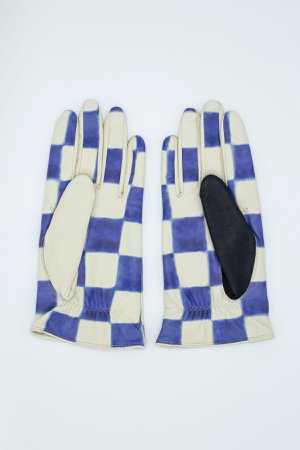 Leather ICHIMATSU Gloves – BLUE IN GREEN SOHO