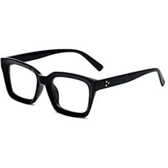 Amazon.com: FEISEDY Classic Square Eyewear Non-prescription Thick Glasses Frame for Women B2461 : Clothing, Shoes & Jewelry