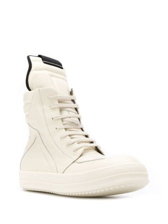 Rick Owens geo basket sneakers $1,140 - Buy Online - Mobile Friendly, Fast Delivery, Price