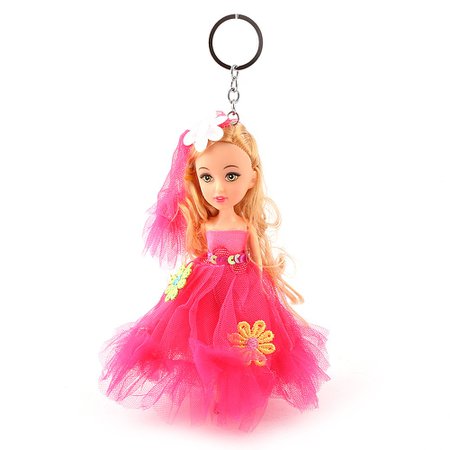 Doll Keychain - Pink