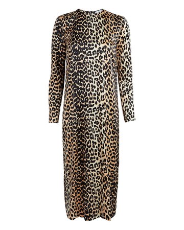 Ganni | Leopard Shift Dress | INTERMIX®