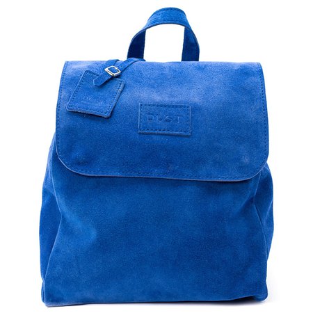 THE DUST COMPANY Mod 238 Leather Suede Blue Backpack