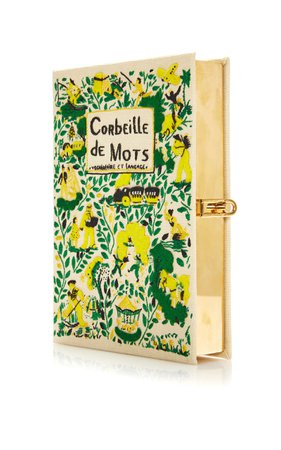 Corbeilles De Mots Book Clutch by Olympia Le-Tan | Moda Operandi