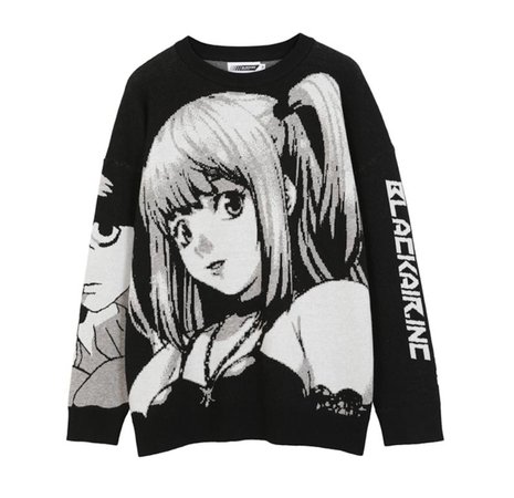 Anime Streetwear Harajuku Sweater Vintage Retro Japanese | Etsy