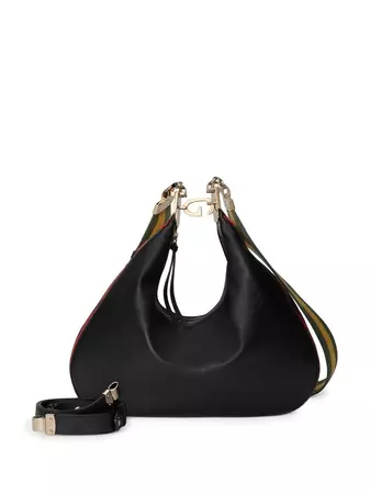 Gucci Rounded Leather Shoulder Bag - Farfetch