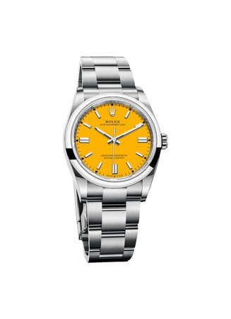 2020 ROLEX OYSTER PERPETUAL 36 YELLOW