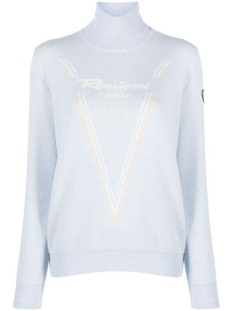 Rossignol Victoire intarsia-knit Logo Jumper - Farfetch