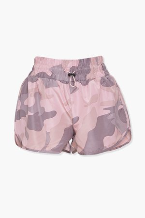 Camo Print Dolphin Shorts | Forever 21