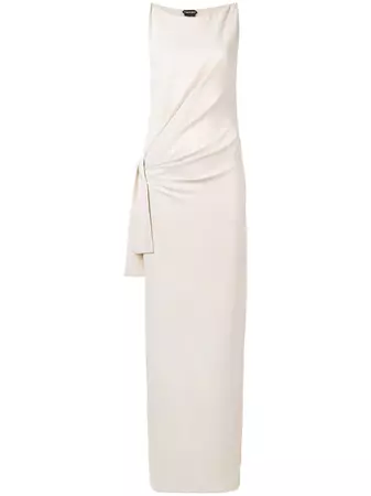 Shop TOM FORD long evening dress with Express Delivery - FARFETCH