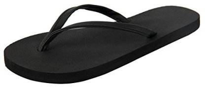 4HOW Lady Flip Flop Sandal Size 8.5 M Black | Wholesale Flip Flops