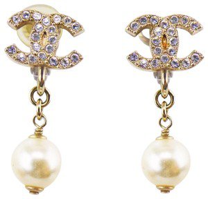 coco chanel pearl earrings - Google Search