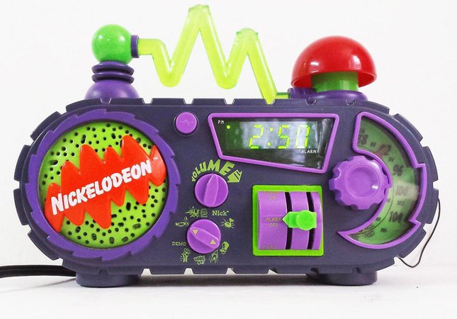 Vintage Nickelodeon Time Blaster Alarm Clock Radio | Etsy