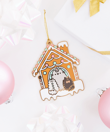 Limited Edition Pusheen Gingerbread House Ornament – Pusheen Shop