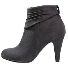 Cool Women's Dark Grey Dark Grey Ankle Boots