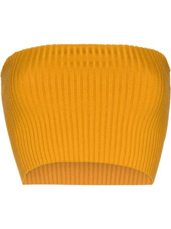 Chloé ribbed-knit Bandeau Top - Farfetch