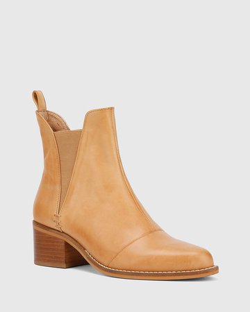 Jarrell Ankle Boot | Tan Boots | Wittner Shoes