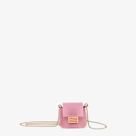 Charm with pink beads - PICO BAGUETTE CHARM | Fendi
